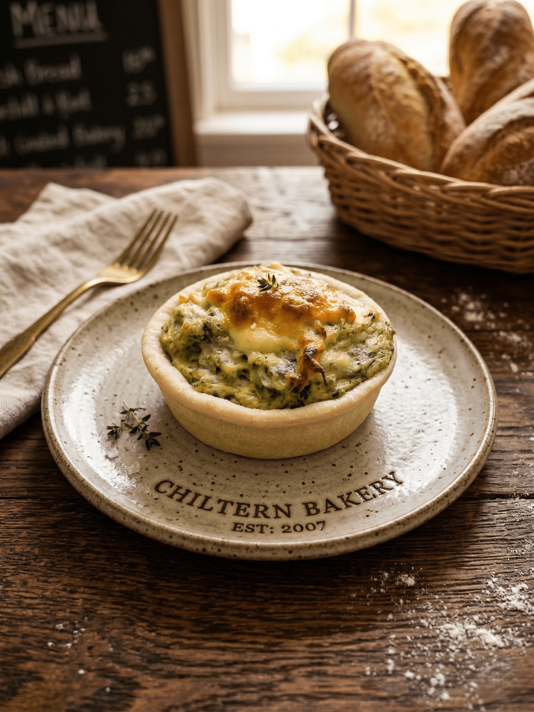 The Creamy Herb Cheese Pie