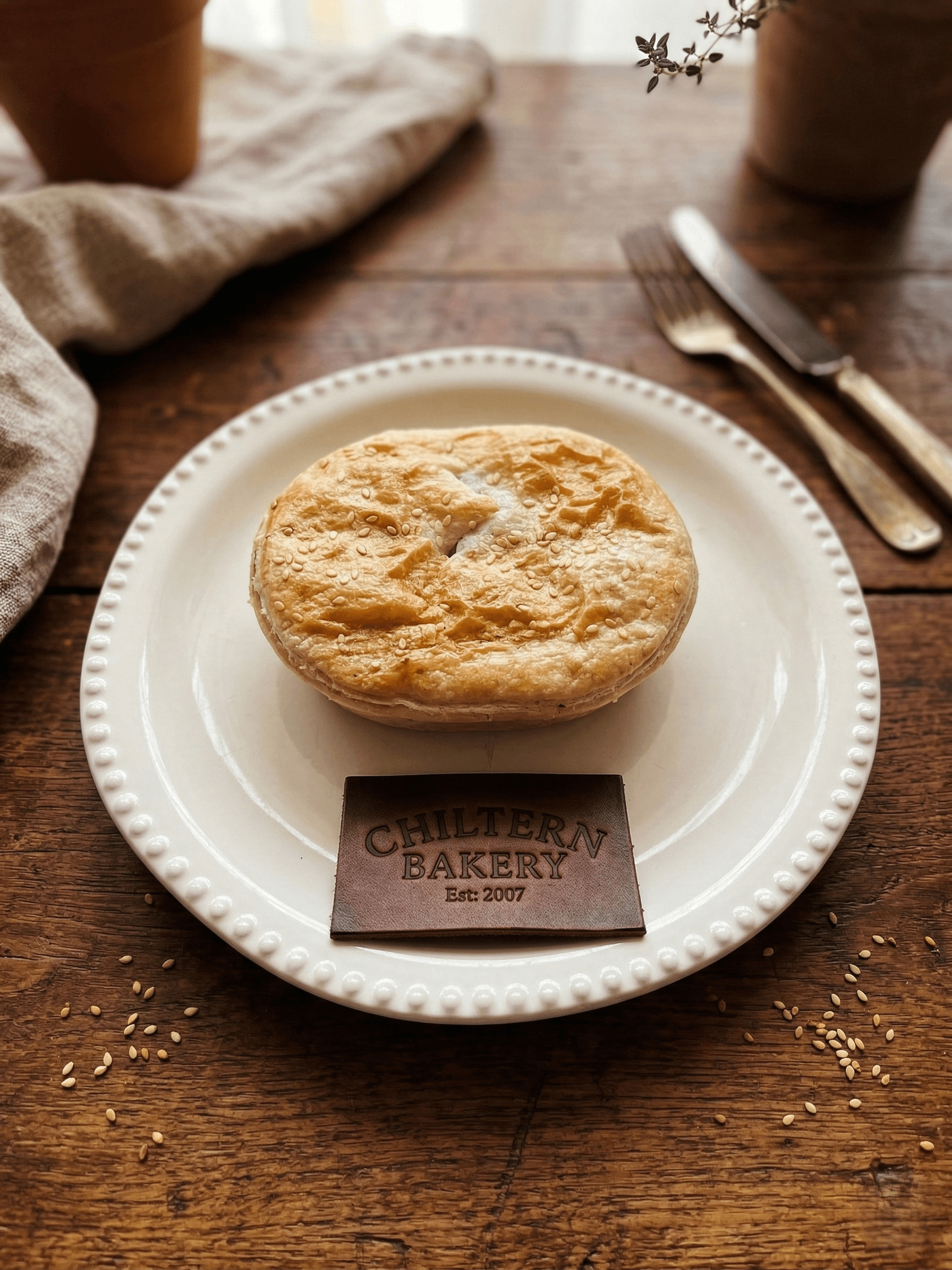 The Sesame Golden Bakery Pie